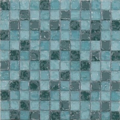 Maxwhite ASBH233 Mozaika 29,7 x 29,7 cm zelená, tyrkysová 1ks