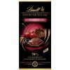 Lindt Creation 70% horká čokoláda plnená višnou a paprikou 150g
