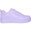 Skechers dievčenská vychádzková obuv COURT HIGH COLOR ZONE fialová