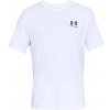 Under Armour Sportstyle Left Chest SS pánske tričko biele čierne