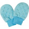 ESITO Dojčenské zimné rukavice Minky Tyrkysová Veľ. 74