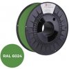 C-TECH Tisková struna (filament) PREMIUM LINE, PETG, dopravní zelená, RAL6024, 1,75mm, 1kg