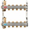 NOVASERVIS - Rozdeľovač nerez s regulačnými mechan. ventilmi, 6-okruhov SN-ROU06S