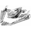 Metal Earth Luxusná oceľová stavebnica Batman vs Superman Batwing