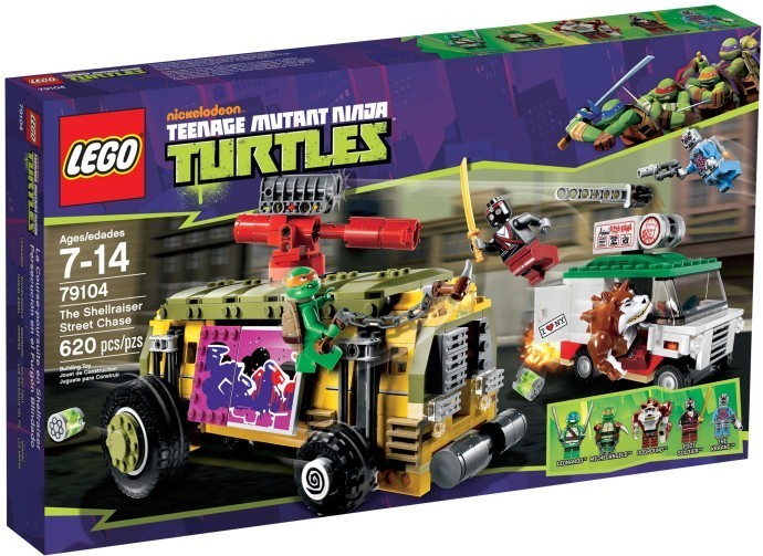 LEGO® Ninja Turtles 79104 Pouliční honička od 169,28 € - Heureka.sk