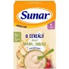 Sunar mliečna kaša s 8 cereáliami banán, jablko 210 g