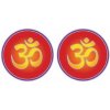 Mandala okenná nalepovacia - Ohm - 2 malé