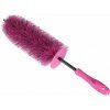 Sixtol Car Detailing Tire Brush Kartáč na čištění ráfků kol auta Pink