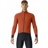 Castelli Alpha Flight Ros, Red ochre/ Black reflex Veľkosť: M Pánska výkonná, cyklistická bunda do chladných dní