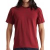 Cyklistický dres Specialized Trail Jersey SS Men - garnet red S