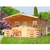 BPP Záhradná drevená chatka Katarína, 378x457 cm, 40 mm