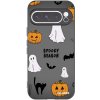Picasee silikónový čierny obal pre Google Pixel 9 Pro - Spooky season 2