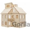 Drevený domček pre bábiky s mechanickým výťahom - ECO WOOD ART