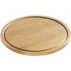 Podnos na steak přírodní 30 cm - Zassenhaus (Steakové prkénko přírodní 30 cm - Zassenhaus)