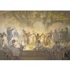 Pohľadnica Alfons Mucha Slovanská epopeja – Prísaha Omladiny, krátka
