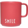 Hrnček s uškom Favourite Smile červený