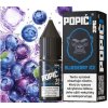 e-liquid POPIČ! Salt - Blueberry Ice (Chladivá borůvka) 10ml 20mg Třešeň, broskev, citron
