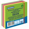 DONAU Bloček Donau 76x76mm 400l neónová zelená