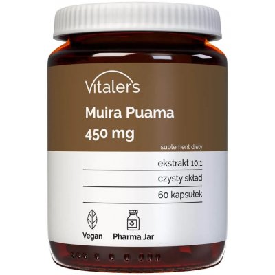 Vitaler's Muira Puama 450 mg 60 kapsúl