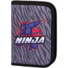 BAAGL Školní penál klasik dvě chlopně Ninja