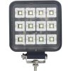 KAMAR Svetlomet LED pracovný štvorcový + pozičný 12 – 24 V 16× LED
