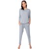 Dámske pyžamo Italian Fashion Štýl r.3/4 dł.sp. Farba: Sivá, Veľkosť: 2XL