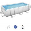 Bazén Bestway® Power Steel™, 56442, filtrácia, rebrík, dávkovač, 40f4x201x100 cm