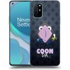 Picasee silikónový čierny obal pre OnePlus 8T - COONDA chlupatka - tmavá