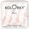 KOLORKY DAY Plienky jednorazové eko, kvety M (5-8 kg) 21 ks
