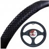 4CARS POŤAH VOLANTU 37-39CM čierny masážny