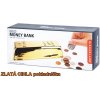 Pokladnička, pokladnička pre deti zlatá tehla, tehlička, cihla