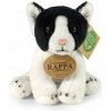 Plyšová Hračka Mačiatko Mručko Malé Bielo-Čierne - 14cm