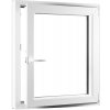Jednokrídlové plastové okno REHAU Smartline+, otváravo - sklopné pravé - SKLADOVÉ-OKNÁ.sk - 800 x 1000