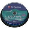 VERBATIM DVD-RW(10-PACK) 4X, 4.7GB