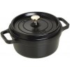 Liatinový hrniec Staub 22 cm, čierny