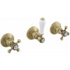 Sapho ANTEA podomietková sprchová batéria, 2 výstupy, bronz SET305-106