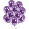 PartyDeco Saténové balóny fialové 30cm
