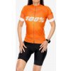 Dámsky cyklistický dres 100% Exceeda Jersey - orange