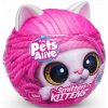 Sada ZURU Pets Alive Smitten Kittens Plyšová interaktívna mačka
