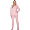 REGINA Dámske pyžamo 648 pink S