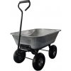 Záhradný vozík, oceľový, pozinkovaný, nosnosť 250kg