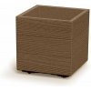 Kvetináč Prosperplast MADERA SQUARE eco wood 28,8 cm naturo