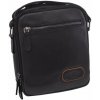 Pánska kožená taška crossbody Mercucio čierna 250854-2 (Pánska crossbody taška)