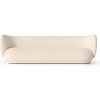 Ferm Living Pohovka Rico Wool Bouclé, 4-miestna – off-white