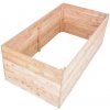ROJAPLAST Premium Vyvýšený záhon drevený 135 x 70 x 50 cm, smrekovcové drevo 9214
