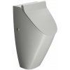 GSI COMMUNITY urinál so zakrytým prívodom vody s otvormi pre veko 31x65cm, cenere mat 909817