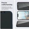 Spigen ochranné sklo GLAS.tR Slim HD Privacy pre iPhone 16e/14/13/13 Pro (AGL03393)