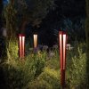 Les Jardins Solárna LED pochodeň Tinka so snímačom 120 cm sivá - TINKA27