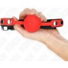 Kink Silicone Ball Gag 4cm Red
