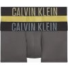 Boxerky 2 pack NB2599A 6HH šedá/khaki - Calvin Klein khaki-šedá XL